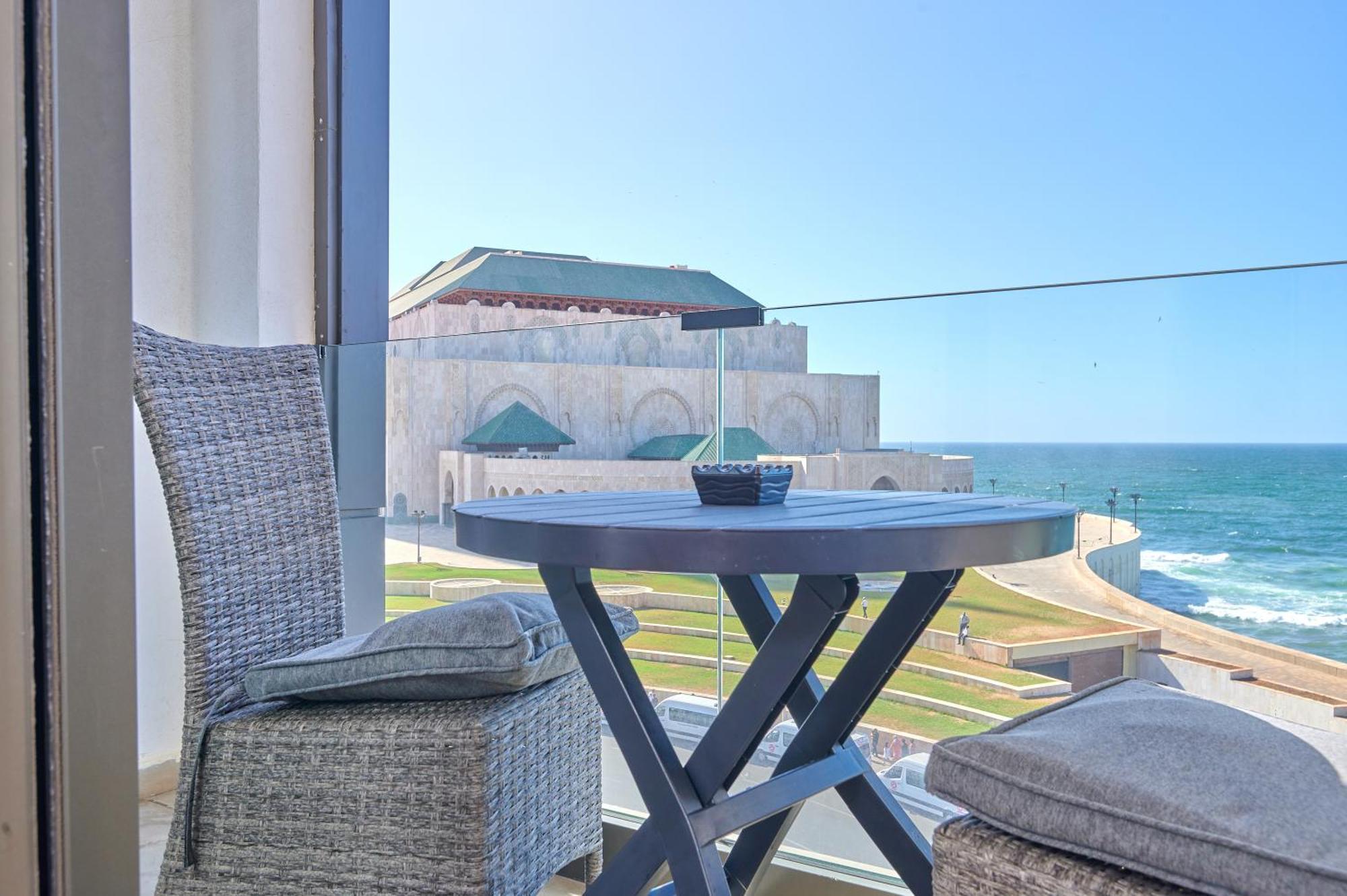 Thecasaedition - Bel Azur - Sea View & Hassan II Mosque Residency คาซาบลังกา ภายนอก รูปภาพ