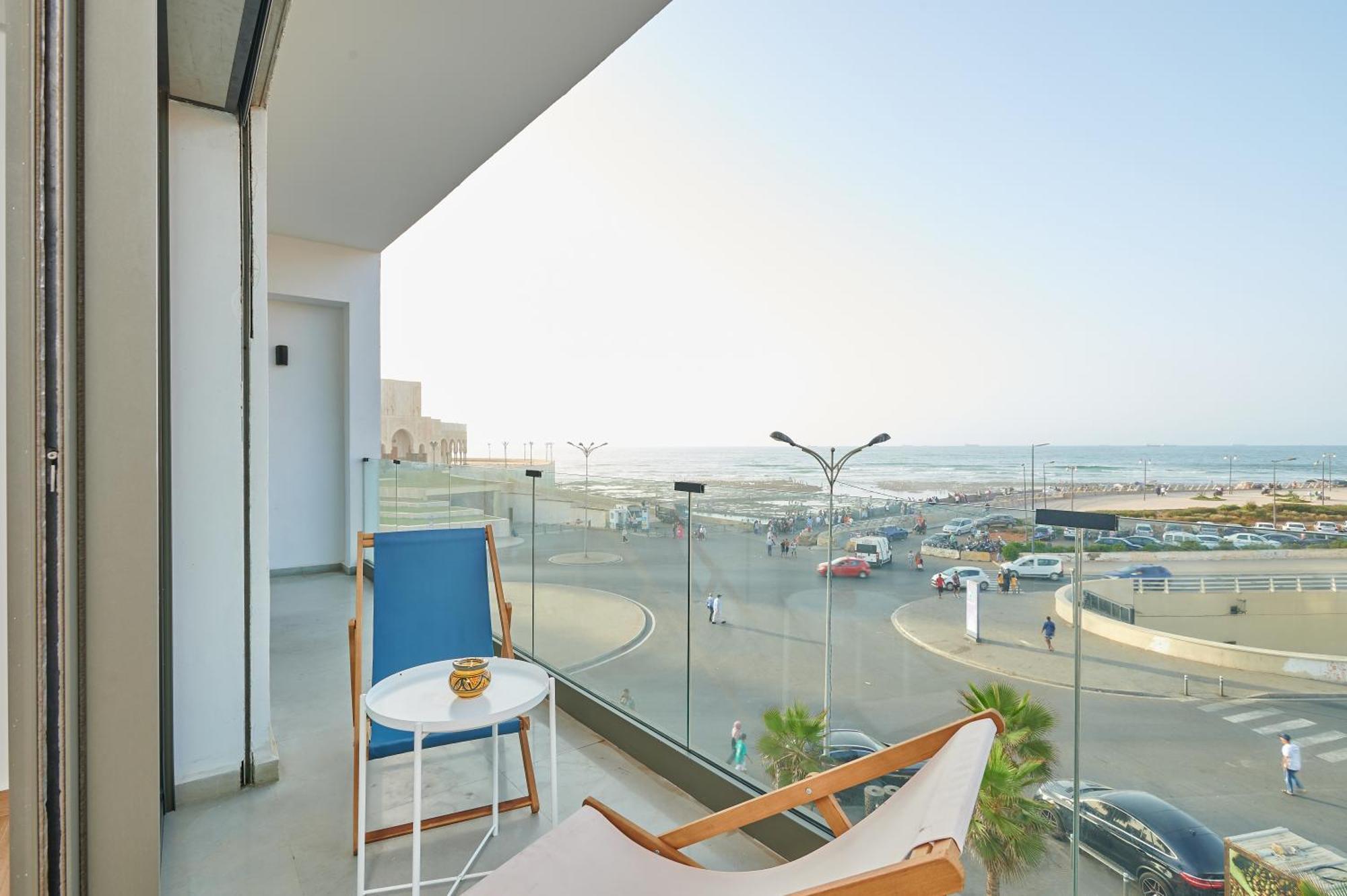 Thecasaedition - Bel Azur - Sea View & Hassan II Mosque Residency คาซาบลังกา ภายนอก รูปภาพ
