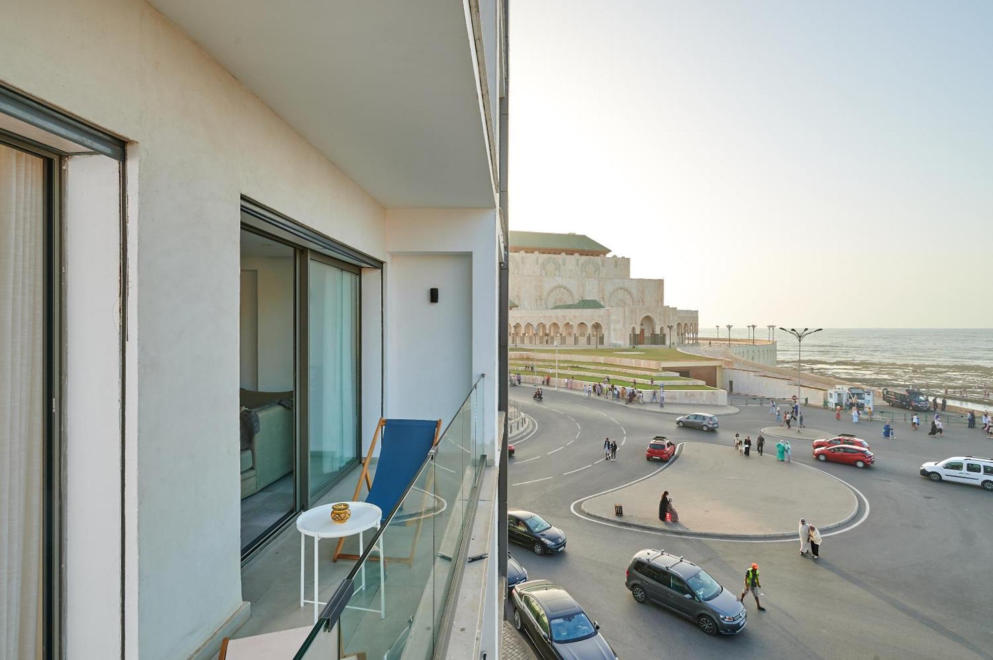 Thecasaedition - Bel Azur - Sea View & Hassan II Mosque Residency คาซาบลังกา ภายนอก รูปภาพ