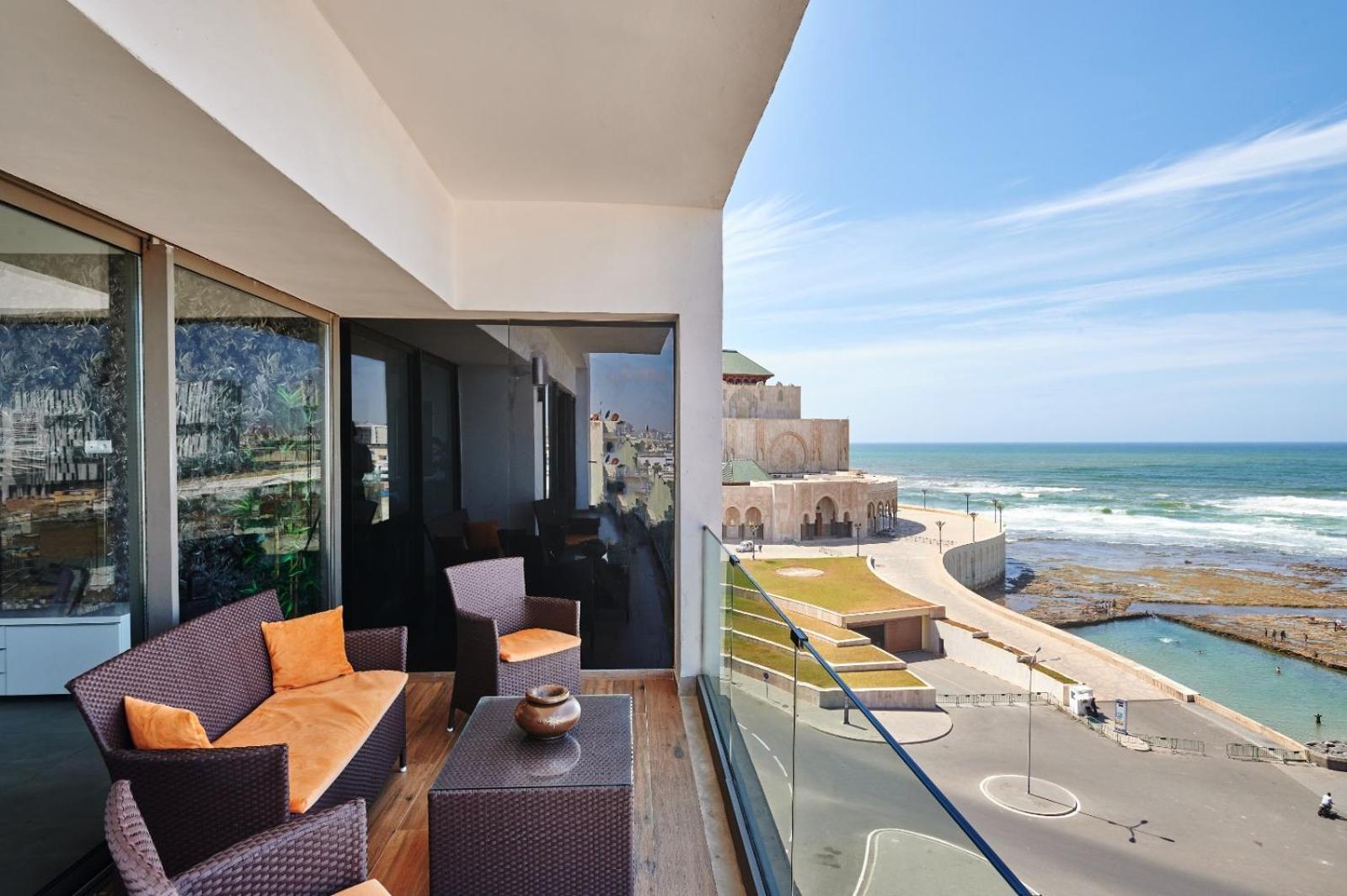 Thecasaedition - Bel Azur - Sea View & Hassan II Mosque Residency คาซาบลังกา ภายนอก รูปภาพ