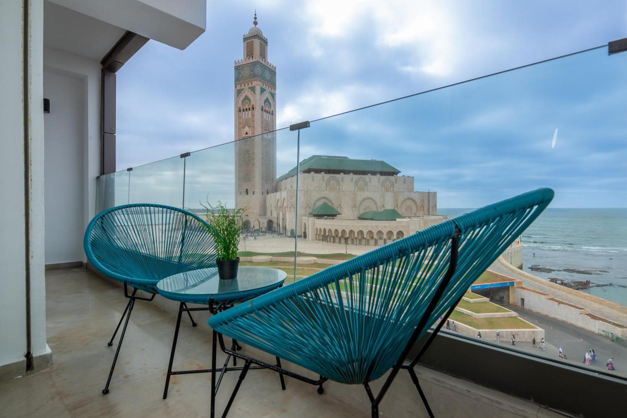 Thecasaedition - Bel Azur - Sea View & Hassan II Mosque Residency คาซาบลังกา ภายนอก รูปภาพ