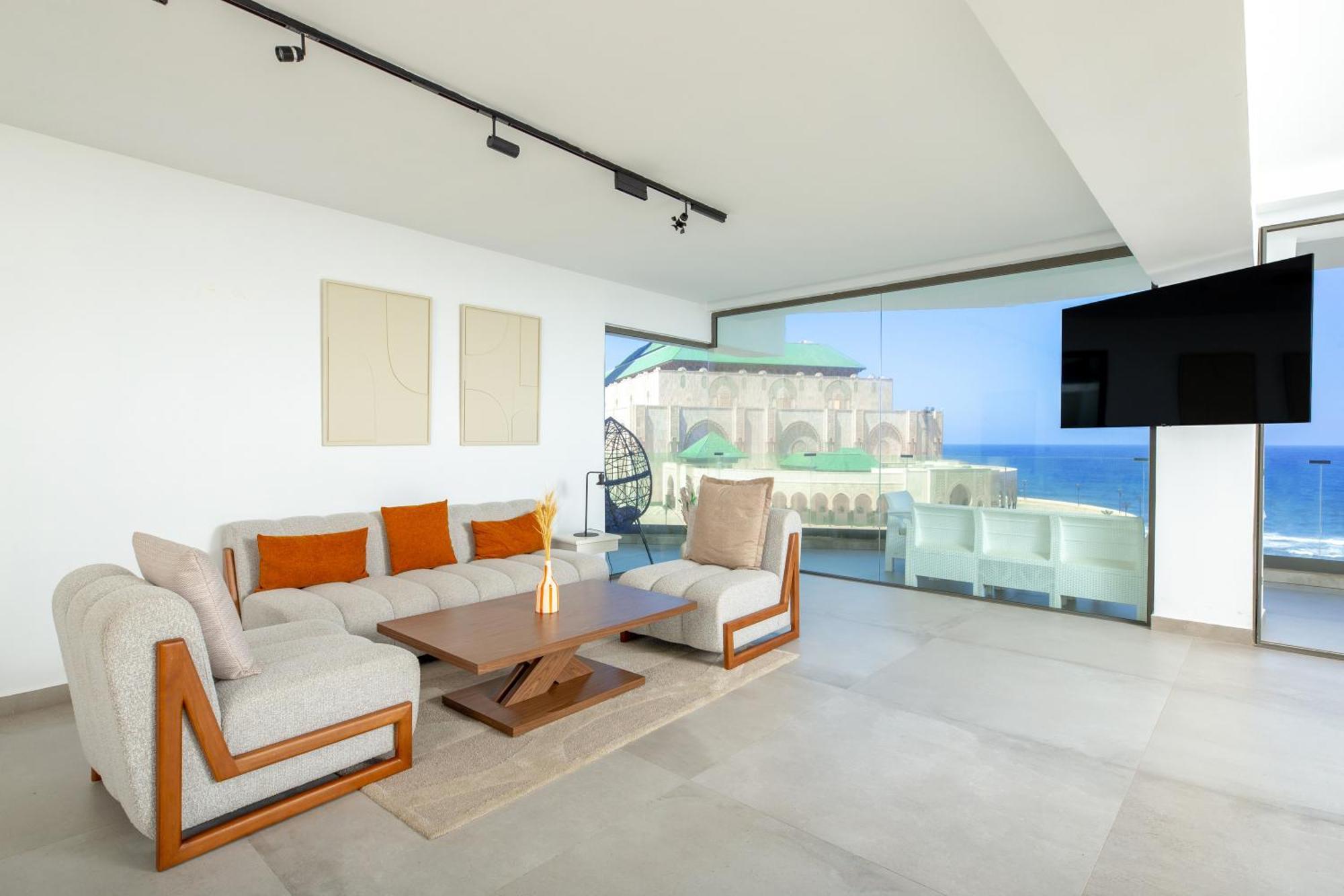 Thecasaedition - Bel Azur - Sea View & Hassan II Mosque Residency คาซาบลังกา ภายนอก รูปภาพ